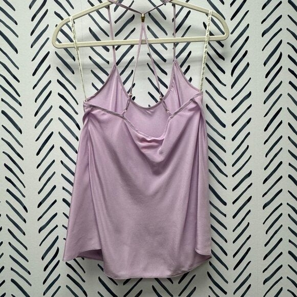 Lilly Pulitzer Purple Silk Maisy Swing Tank Top - S
