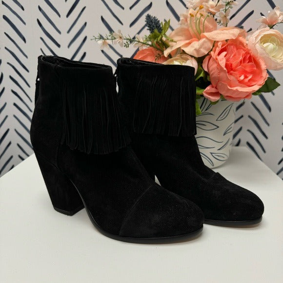 9 - Rag & Bone Suede Newbury Fringe Booties