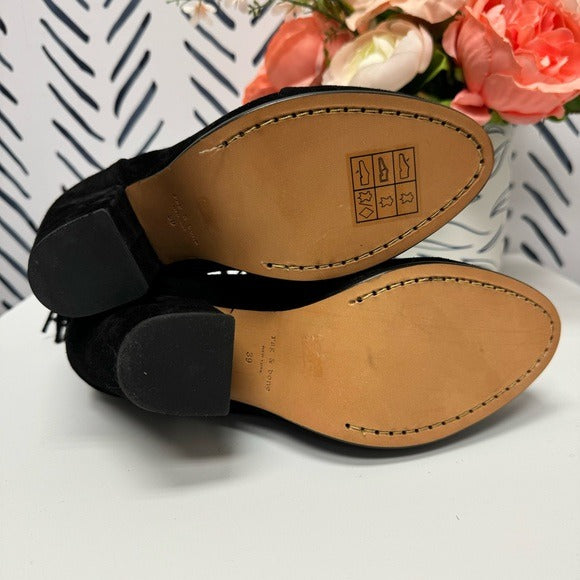9 - Rag & Bone Suede Newbury Fringe Booties