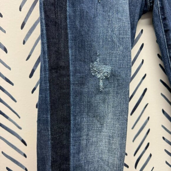 4 - Cabi #3750 Tuxedo Straight Leg Jeans