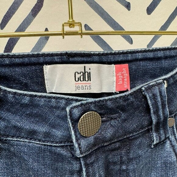 4 - Cabi #3750 Tuxedo Straight Leg Jeans