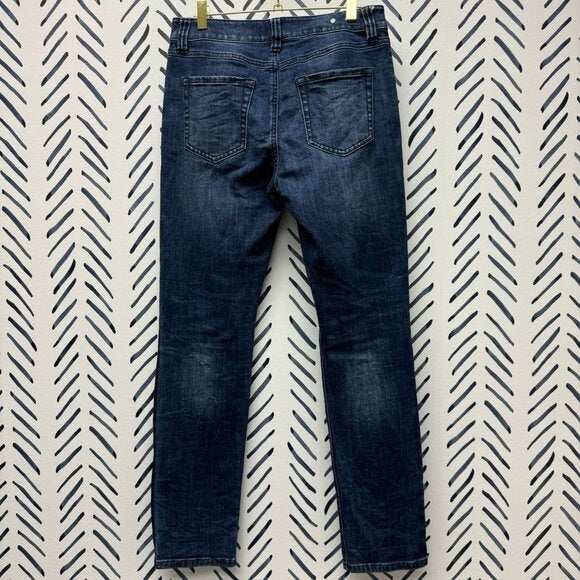 4 - Cabi #3750 Tuxedo Straight Leg Jeans