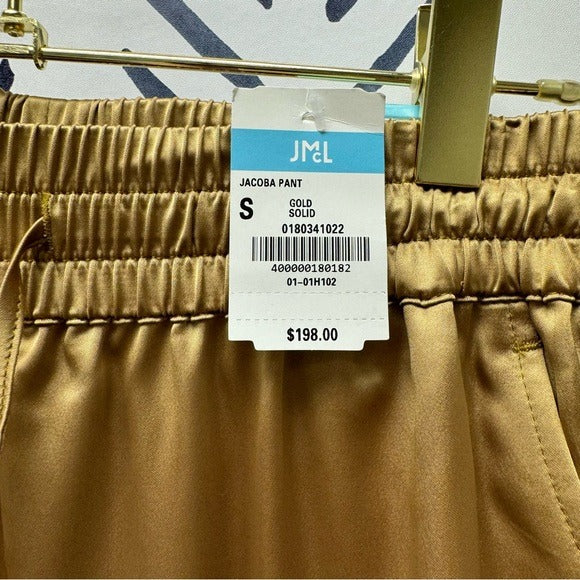 S - NWT! $198 J. McLaughlin Gold Jacoba Wide Leg Pants