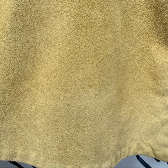 6 - Vintage Oscar de la Renta Suede Skirt with Side Tie