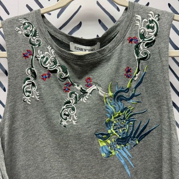 M - NWT! Elizabeth & James Theo Muscle Tee
