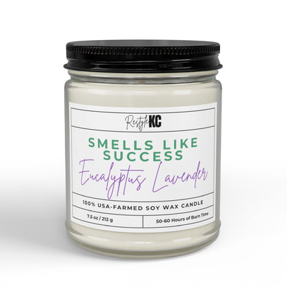 Smells Like Success Eucalyptus Lavender Soy Candle