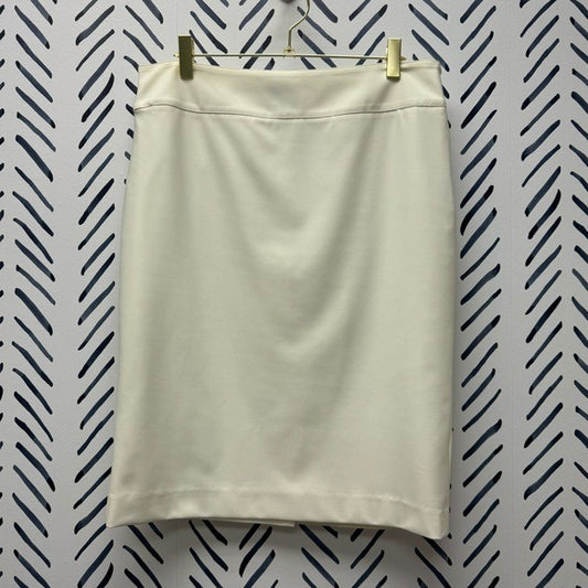 8 - W by Worth New York White Pencil Skirt
