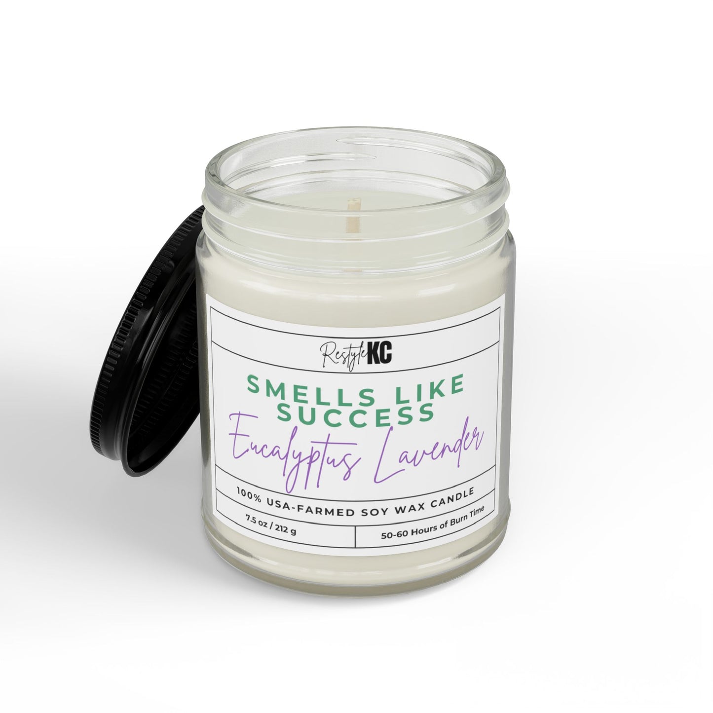 Smells Like Success Eucalyptus Lavender Soy Candle