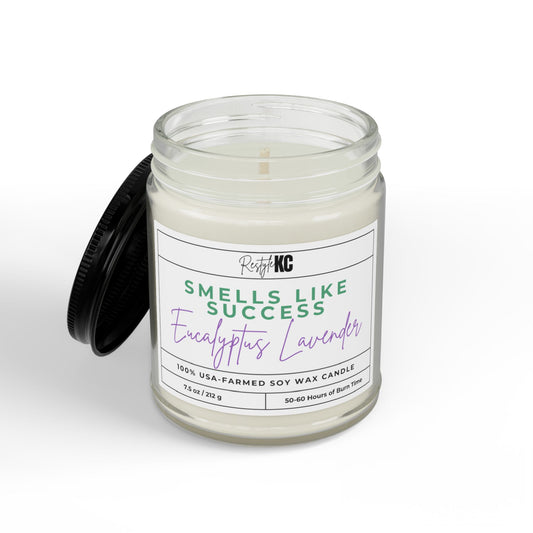 Smells Like Success Eucalyptus Lavender Soy Candle