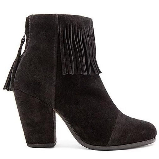 9 - Rag & Bone Suede Newbury Fringe Booties